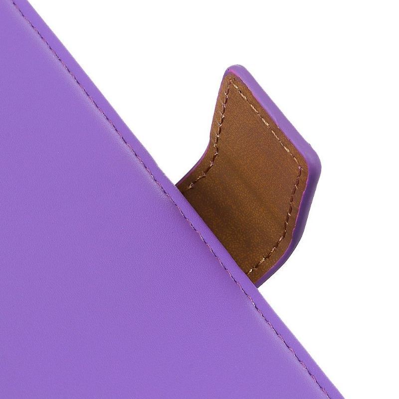 Etui do Xiaomi Redmi 9 Basic Faux Leather - Fioletowy