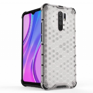 Etui do Xiaomi Redmi 9 Biznes Honeycomb Odporny Na Wstrząsy