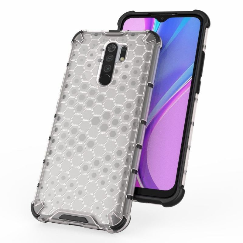 Etui do Xiaomi Redmi 9 Biznes Honeycomb Odporny Na Wstrząsy