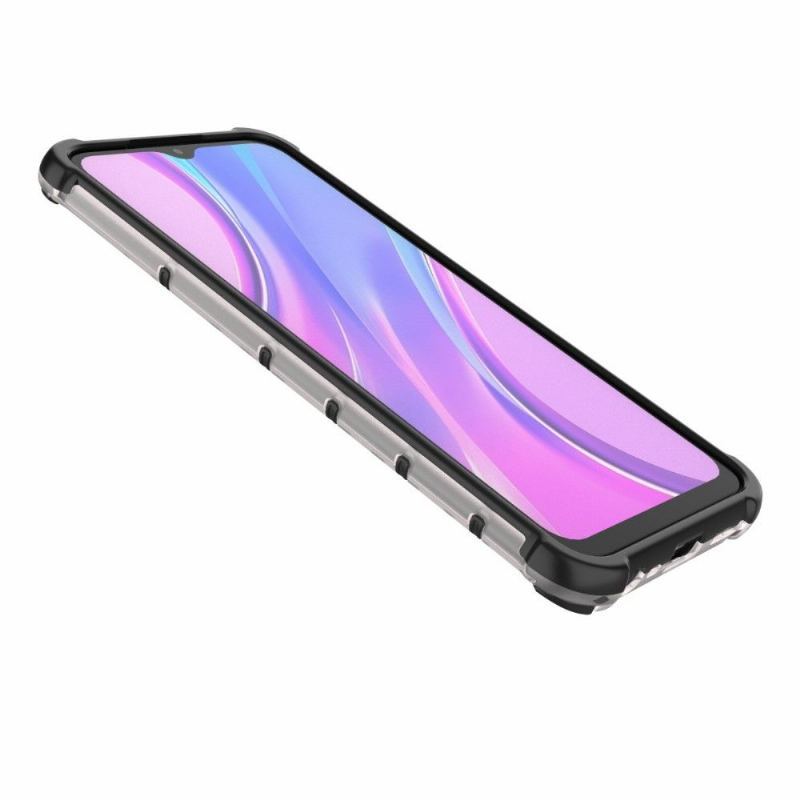 Etui do Xiaomi Redmi 9 Biznes Honeycomb Odporny Na Wstrząsy