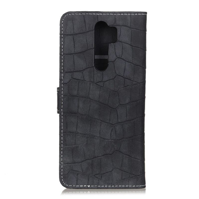 Etui Folio do Xiaomi Redmi 9 Imitacja Skóry Krokodyla