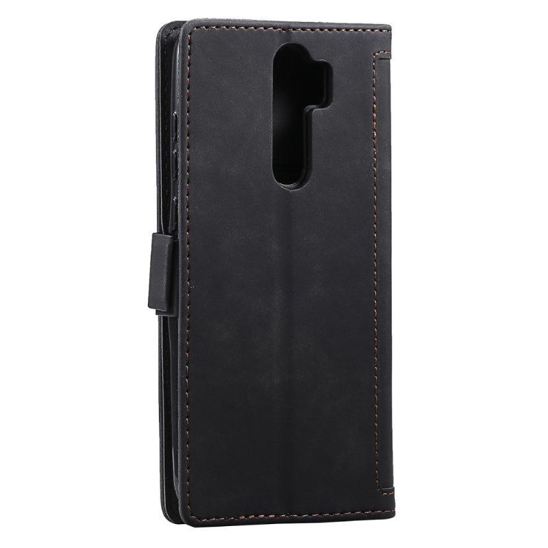 Etui Folio do Xiaomi Redmi 9 z Łańcuch Vintage Posiadacz Karty