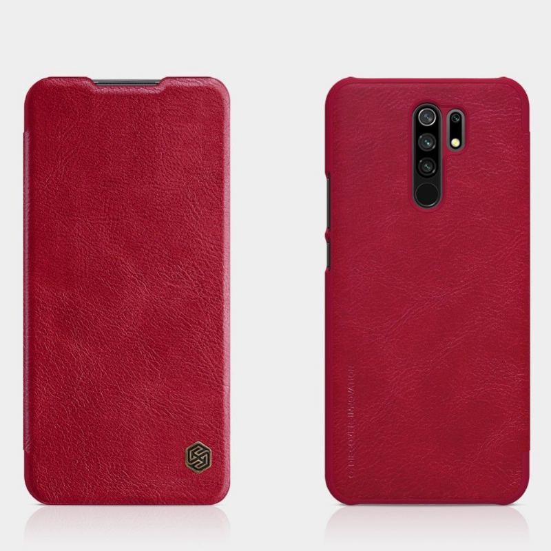 Etui Na Telefon Pokrowce do Xiaomi Redmi 9 Biznes Seria Qin Efekt Skóry