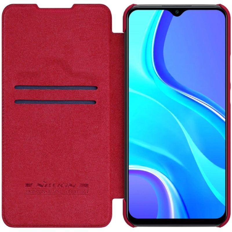 Etui Na Telefon Pokrowce do Xiaomi Redmi 9 Biznes Seria Qin Efekt Skóry