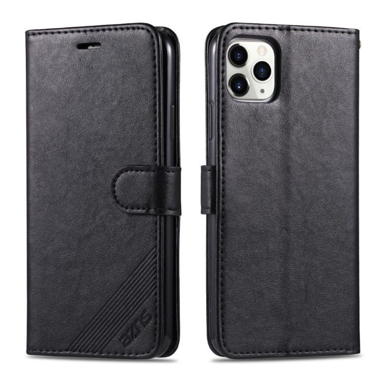 Etui do iPhone 12 Mini Azns Etui Na Karty Ze Sztucznej Skóry