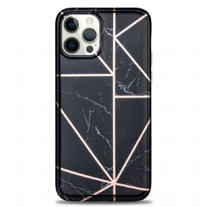 Etui do iPhone 12 Mini Biznes Fantasia Marble