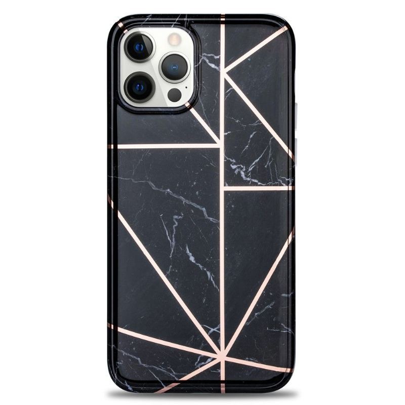 Etui do iPhone 12 Mini Biznes Fantasia Marble