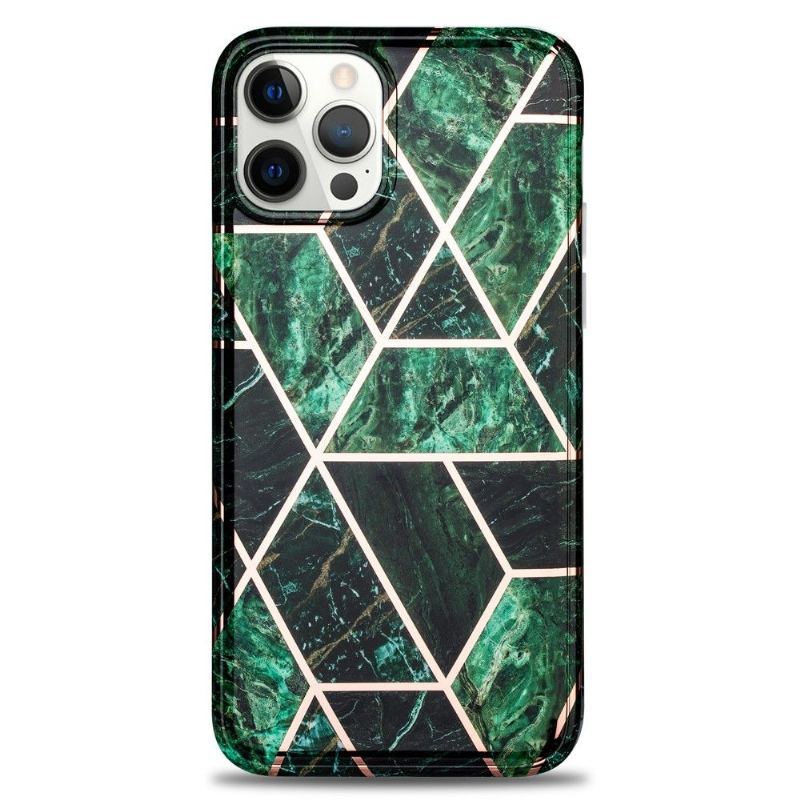 Etui do iPhone 12 Mini Biznes Fantasia Marble