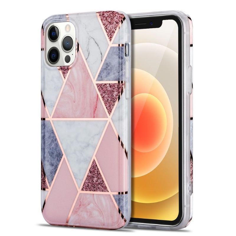 Etui do iPhone 12 Mini Biznes Fantasia Marble