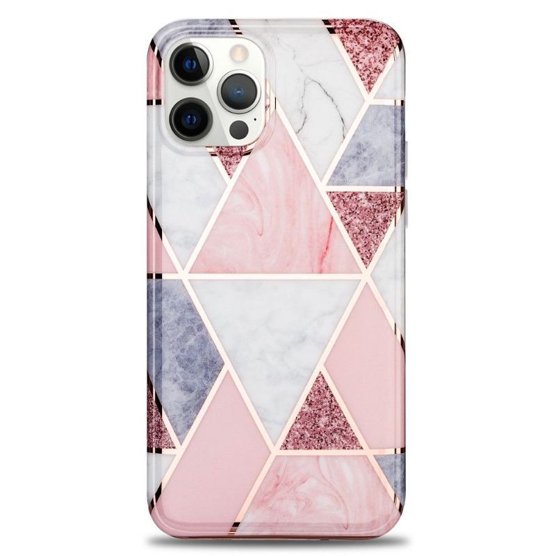 Etui do iPhone 12 Mini Biznes Fantasia Marble