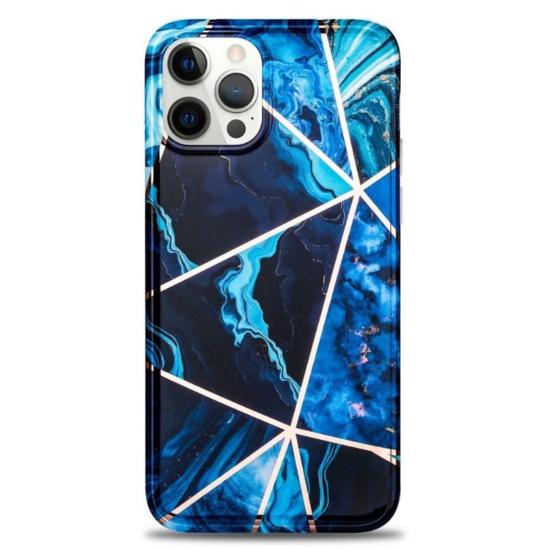 Etui do iPhone 12 Mini Biznes Fantasia Marble