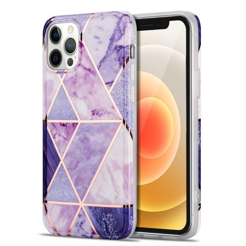 Etui do iPhone 12 Mini Biznes Fantasia Marble