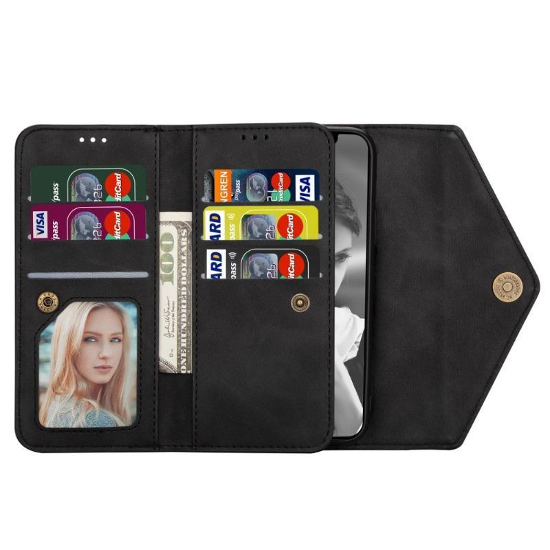 Etui Folio do iPhone 12 Mini Portfel Skórzany Efekt N.bekus