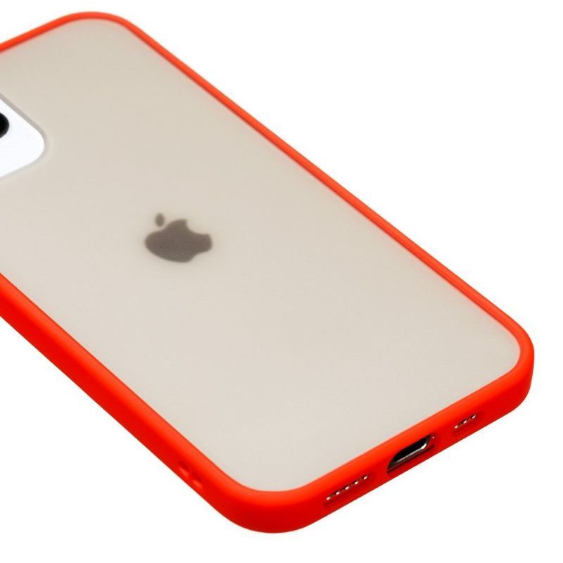 Futerały do iPhone 12 Mini Obrzeża Półprzezroczysty