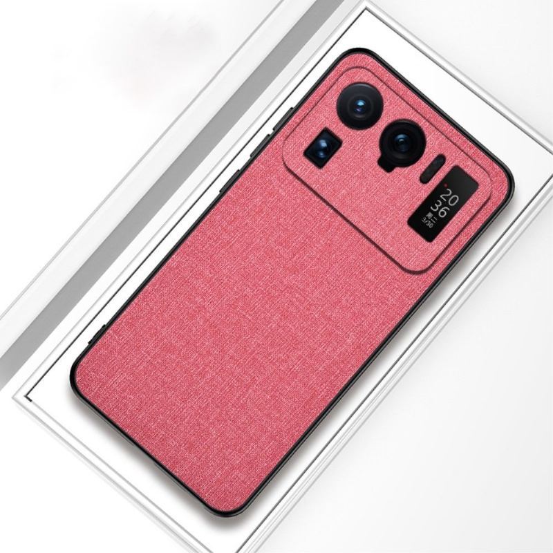 Etui do Xiaomi Mi 11 Ultra Efekt Tkaniny