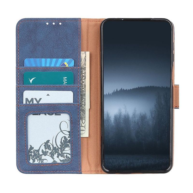 Etui Folio do Xiaomi Mi 11 Ultra Classic Khazneh Efekt Skóry Retro