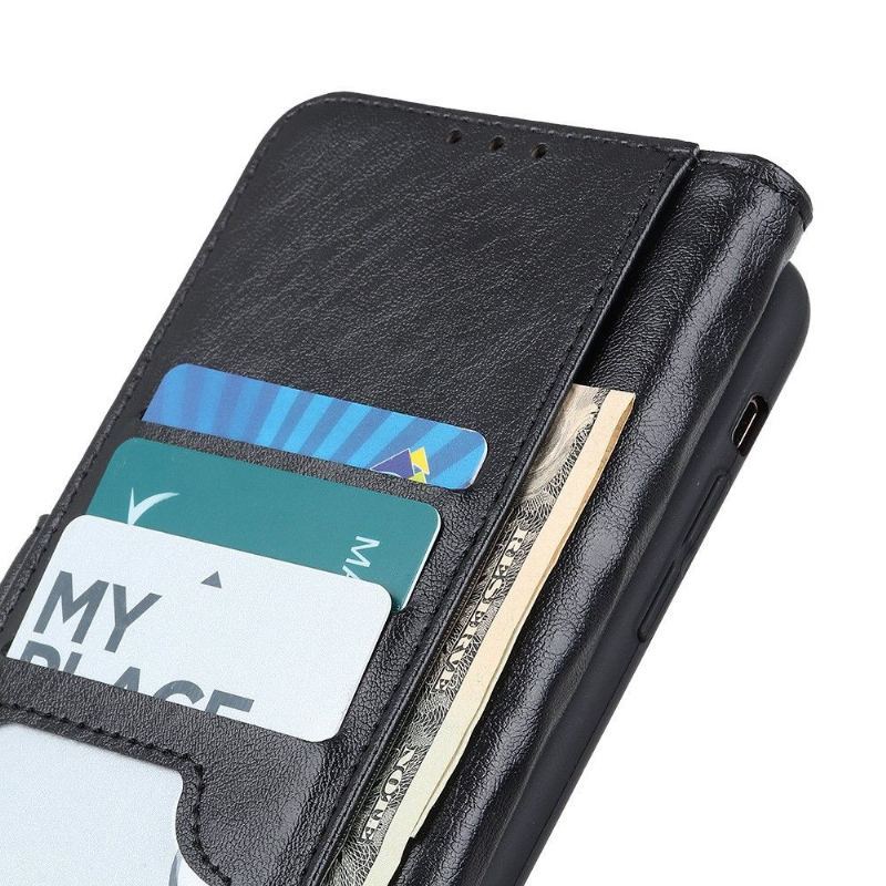 Etui Folio do Xiaomi Mi 11 Ultra Hind Protect Skórzany Efekt