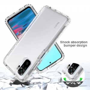 Etui do Xiaomi Redmi Note 10 4G / Note 10S Biznes Hybrid Clear Odporny Na Wstrząsy