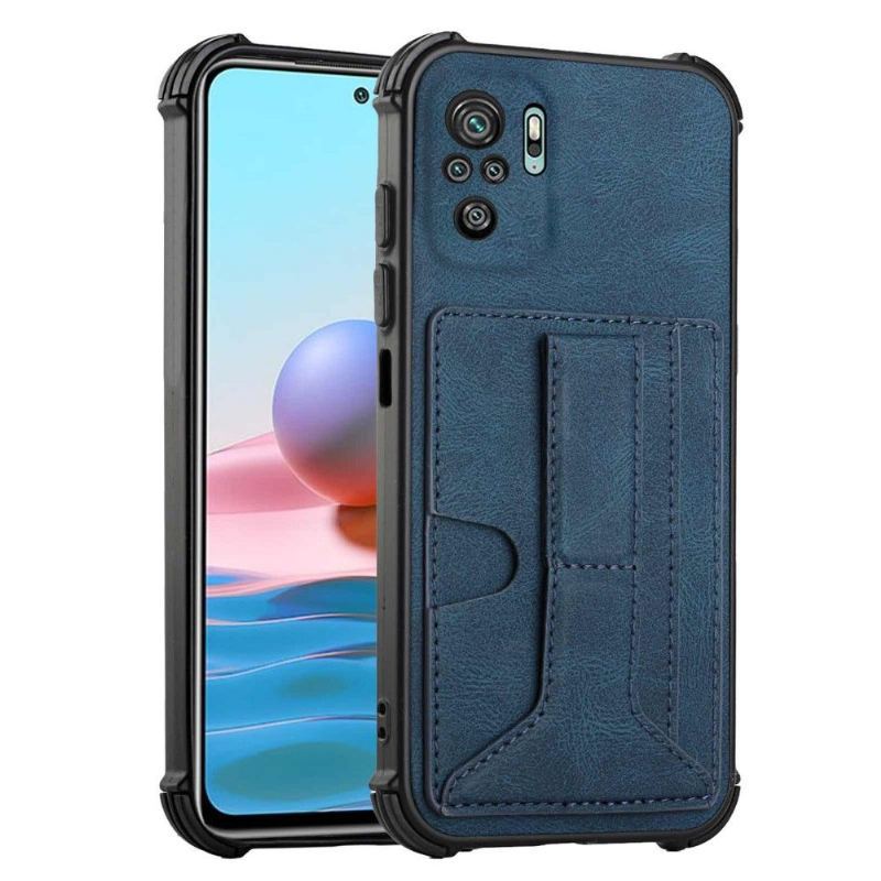 Etui do Xiaomi Redmi Note 10 4G / Note 10S Biznes Posiadacz Karty Coline