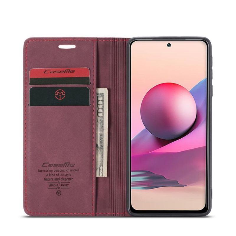 Etui Folio do Xiaomi Redmi Note 10 4G / Note 10S Golias Sztuczna Skóra