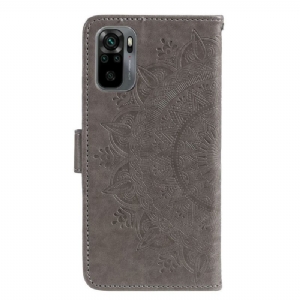 Etui Na Telefon Pokrowce do Xiaomi Redmi Note 10 4G / Note 10S Biznes Mandala Sun