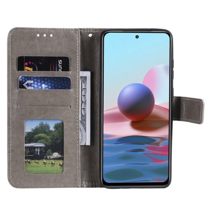 Etui Na Telefon Pokrowce do Xiaomi Redmi Note 10 4G / Note 10S Biznes Mandala Sun