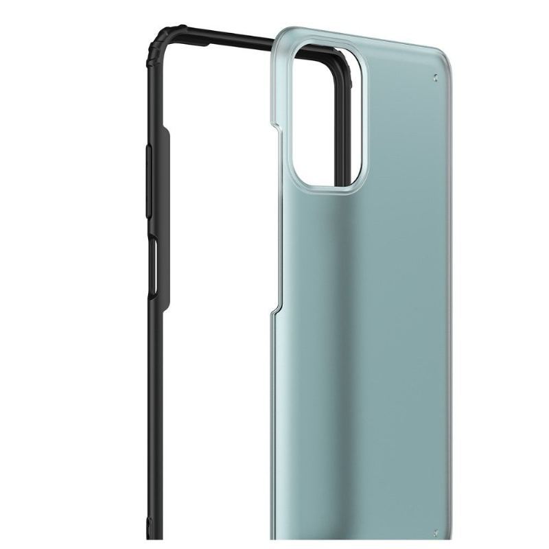 Futerały do Xiaomi Redmi Note 10 4G / Note 10S Obrzeża Armor Series Semi Clear