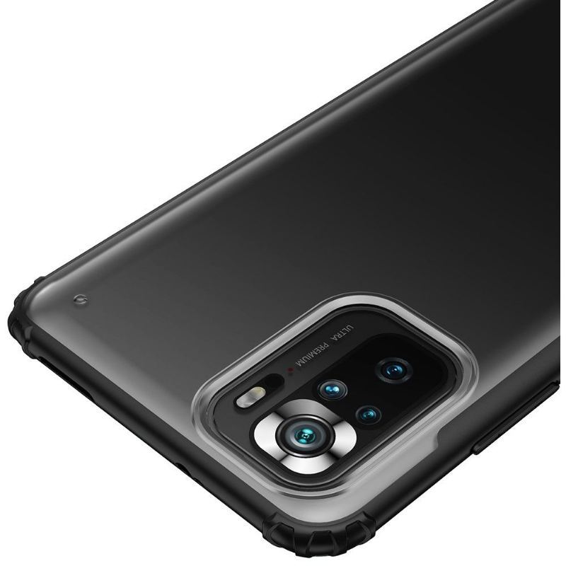 Futerały do Xiaomi Redmi Note 10 4G / Note 10S Obrzeża Armor Series Semi Clear