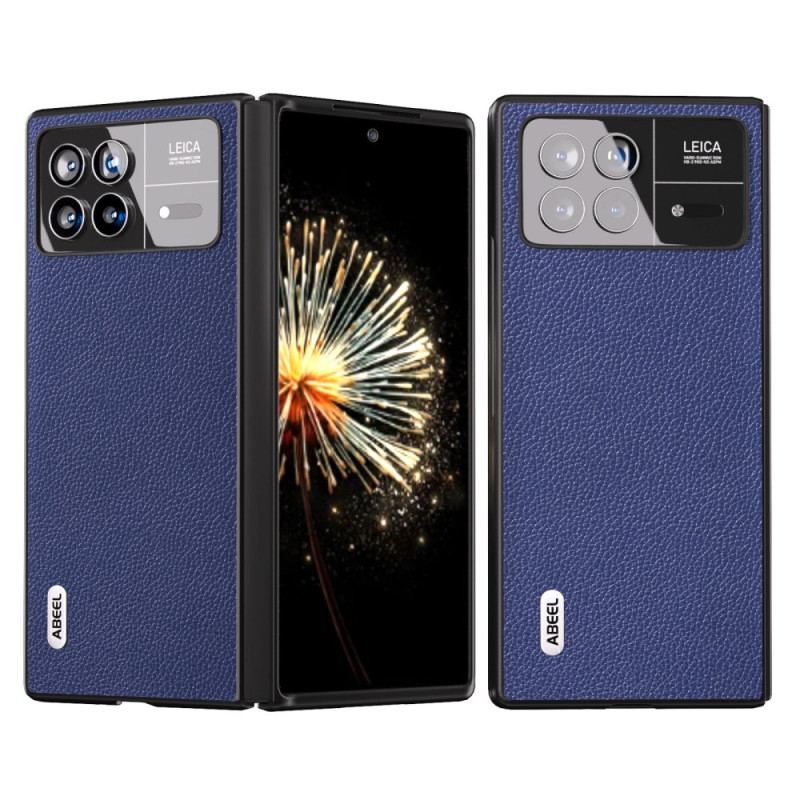 Etui Xiaomi Mix Fold 3 Tekstura Liczi Abeel