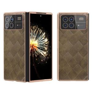 Etui Xiaomi Mix Fold 3 Tkany Wzór