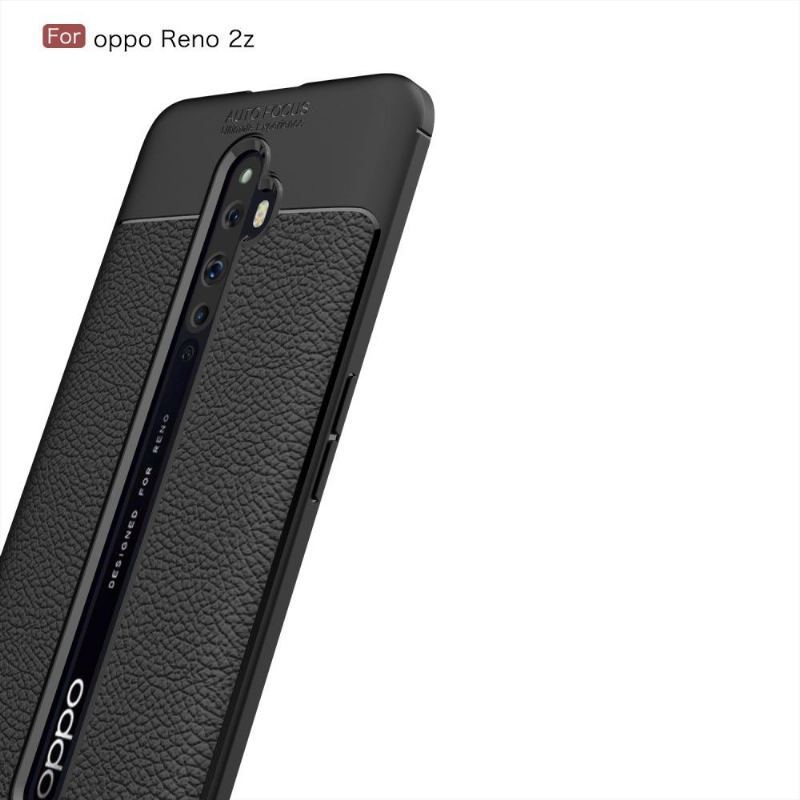 Etui do Oppo Reno2 Z Ziarniste Wykończenie