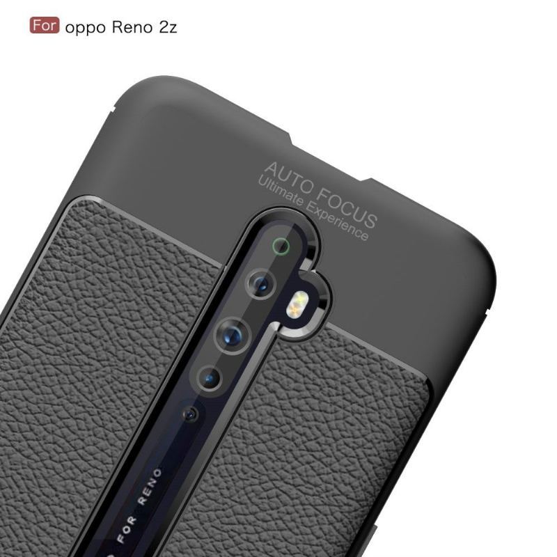 Etui do Oppo Reno2 Z Ziarniste Wykończenie