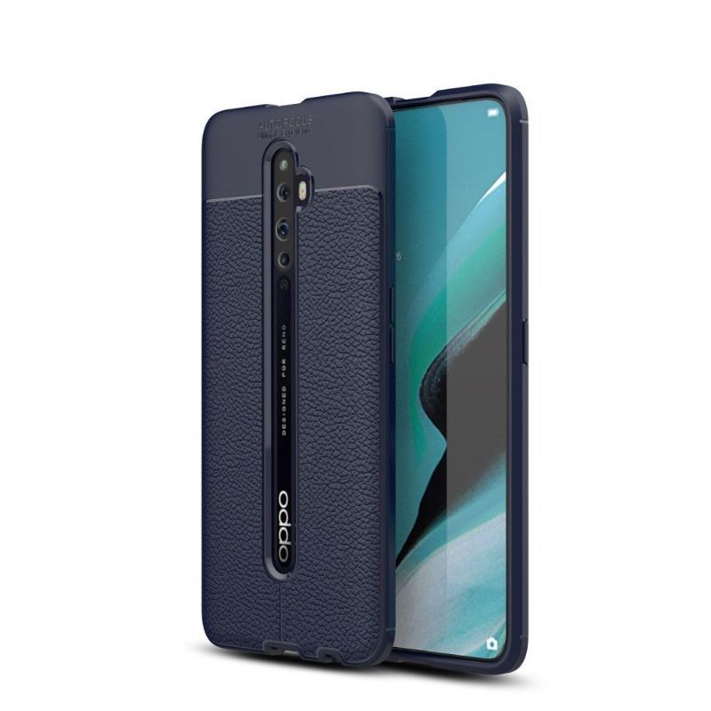 Etui do Oppo Reno2 Z Ziarniste Wykończenie