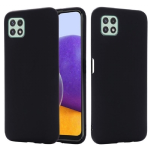 Etui do Samsung Galaxy A22 5G Biznes Puro Płynny Silikon