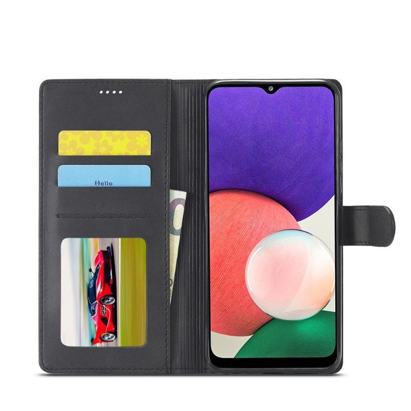 Etui do Samsung Galaxy A22 5G Etui Folio Skórzany Efekt Lc.imeeke