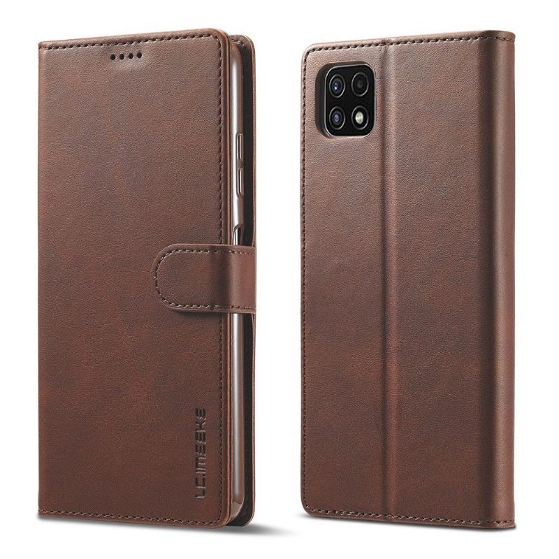 Etui do Samsung Galaxy A22 5G Etui Folio Skórzany Efekt Lc.imeeke