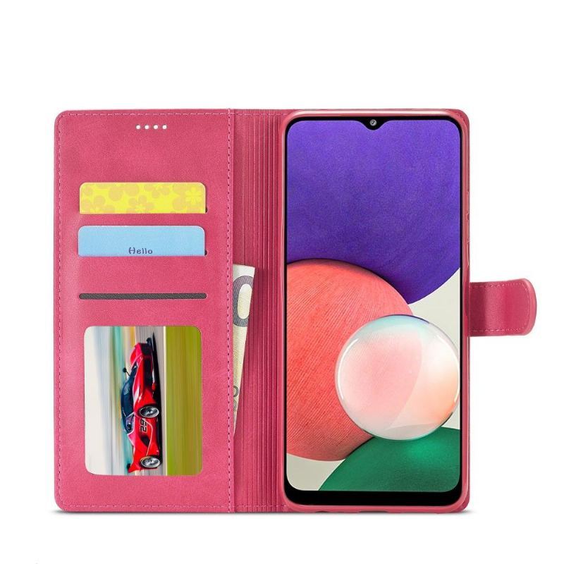 Etui do Samsung Galaxy A22 5G Etui Folio Skórzany Efekt Lc.imeeke