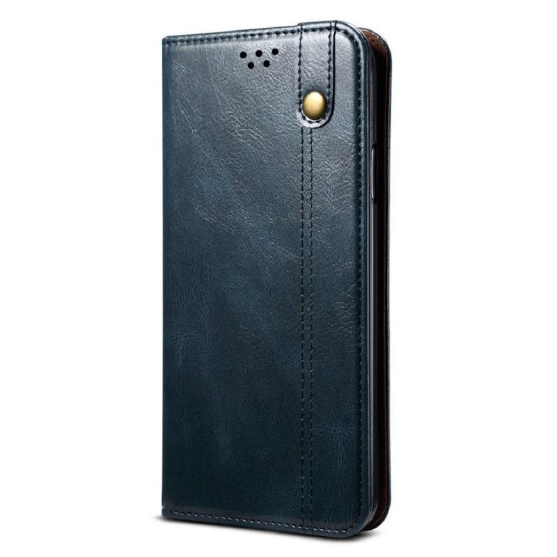 Etui Folio do Samsung Galaxy A22 5G Ernestine Odsłonięte Szwy