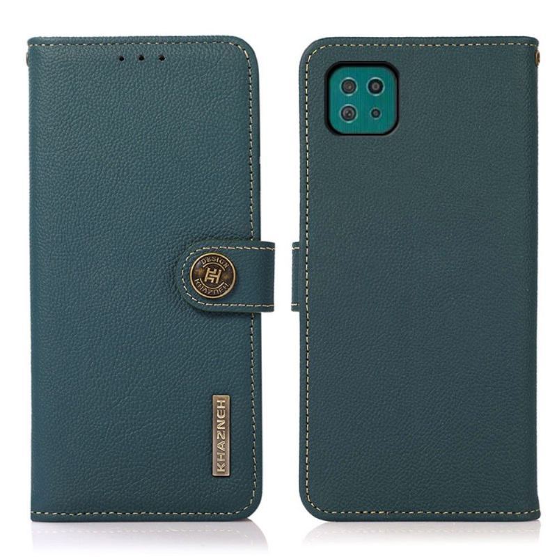 Etui Folio do Samsung Galaxy A22 5G Khazneh Klasyczna Skóra