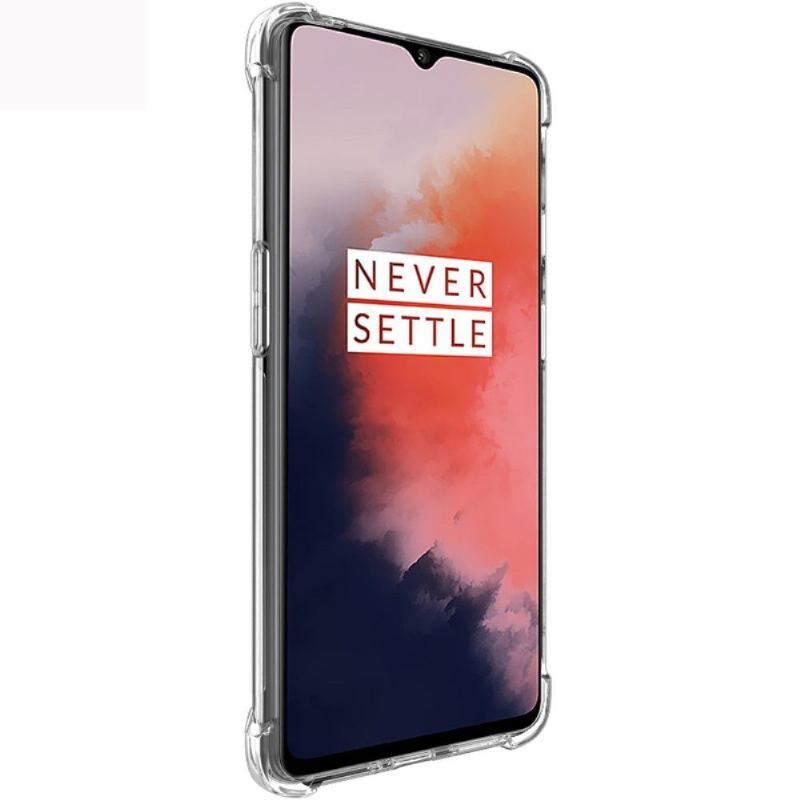 Etui do OnePlus 7T Anti-fall Class Protect — Wyczyść