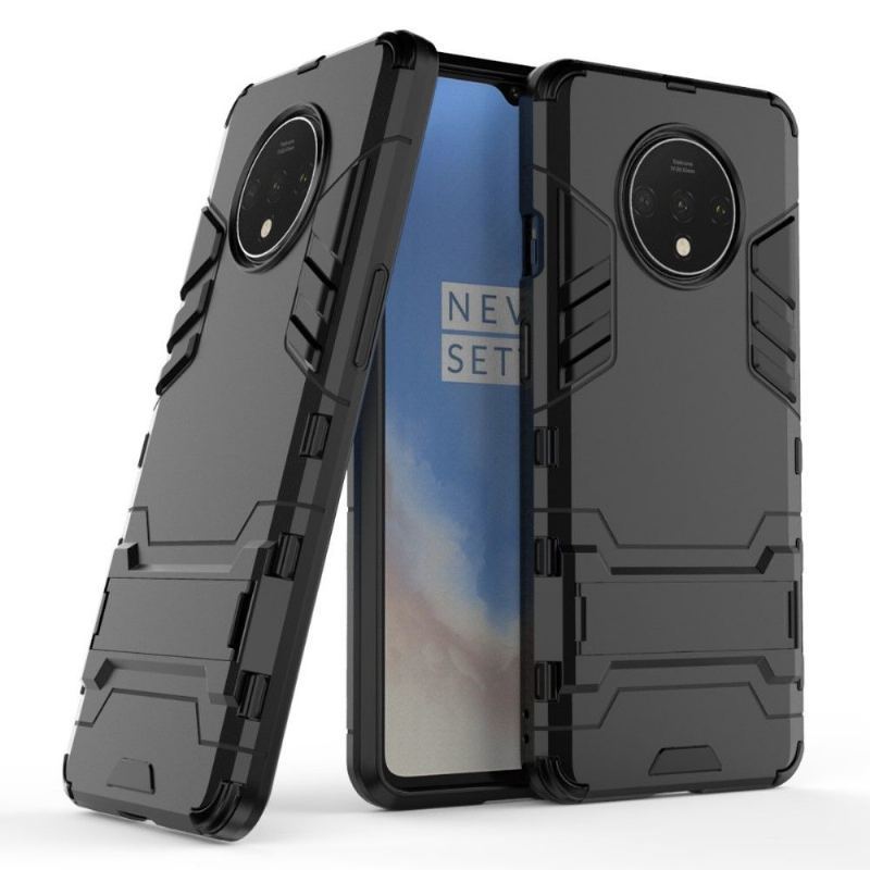 Etui do OnePlus 7T Classic Cool Guard Odporny Na Wstrząsy Ze Zintegrowaną Podstawą