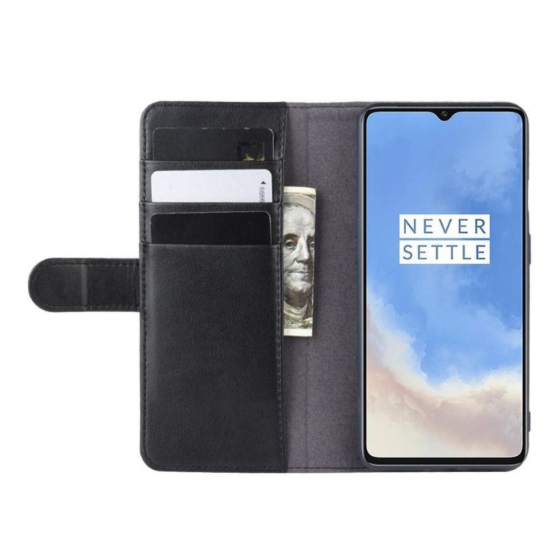 Etui Folio do OnePlus 7T Premium Skóra