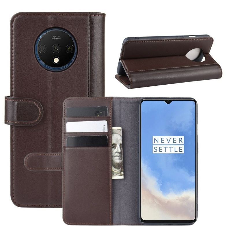 Etui Folio do OnePlus 7T Premium Skóra