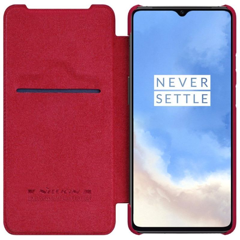 Skórzany Futerał do OnePlus 7T Nillkin Qin Faux Leather