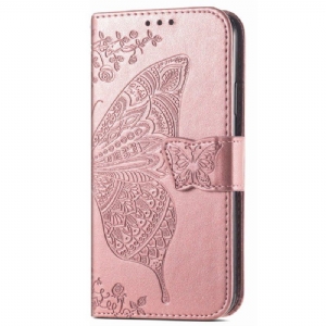 Etui Folio do Xiaomi 13 Barokowy Motyl