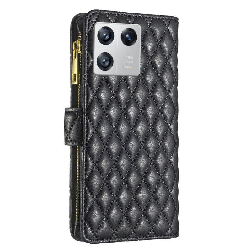 Etui Folio do Xiaomi 13 Kolorystyka Binfen Pikowana