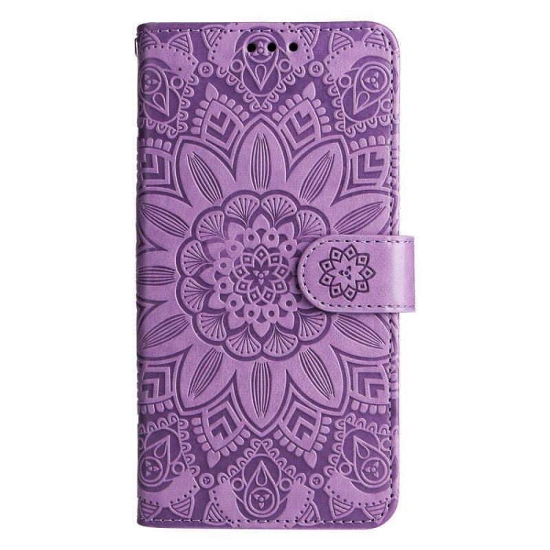 Etui Folio do Xiaomi 13 Mandala Sun Ze Smyczą