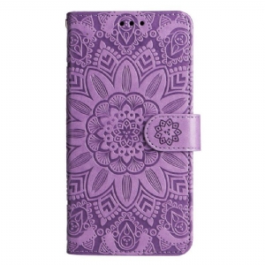 Etui Folio do Xiaomi 13 Mandala Sun Ze Smyczą