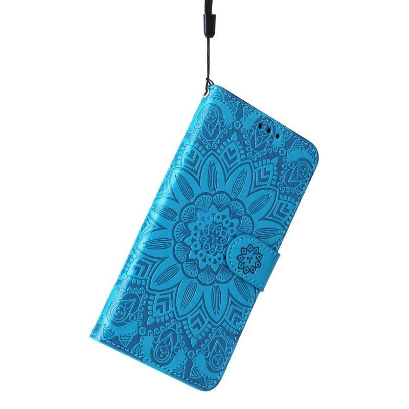 Etui Folio do Xiaomi 13 Mandala Sun Ze Smyczą