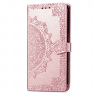 Etui Folio do Xiaomi 13 Mandala Sun Ze Smyczą